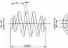 Пружина (задняя) Opel Astra F/Kadett E 1.2-2.0/1.5-1.7D/TD 84-05 (ун.) (с пост.d) (Spring design II) MONROE SP0412 (фото 1)