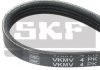 Ремінь поліклиновий 4PK675 FIAT Panda, Punto, Brava, Bravo 1.1 1.2 SKF VKMV 4PK675 (фото 1)