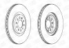 Диск тормозной (передний) Audi A3/TT/VW Golf 97-06/Polo 01-/Seat Ibiza 03-15 (312x25) CHAMPION 562132CH (фото 1)