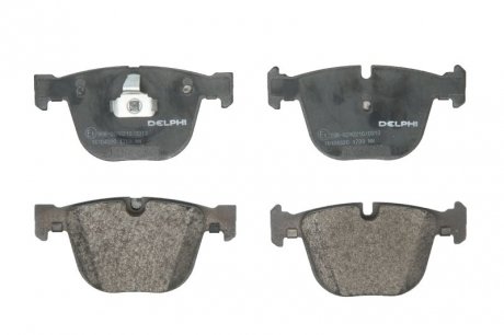 Колодки тормозные (задние) BMW 5 (E60/65)/X5 (E70/F15)/X6 (E71/E72) 3.0-4.4 08- Delphi LP1793 (фото 1)
