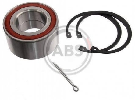 Подшипник ступицы (передней) Opel Astra F 91-01/Omega B 94-03/Vectra A/B 93-03 (39x74x39)(+ABS) A.B.S. 200051