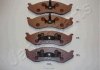 Колодки тормозные (передние) Jeep Cherokee/Grand Cherokee 83-01/Wrangler 86-10/Kia Carnival 99-01 JAPANPARTS PA-057AF (фото 1)