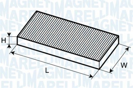 ROVER фільтр салону Range Rover Sport,Discovery 05- MAGNETI MARELLI BCF203