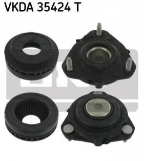 Подушка амортизатора (переднего) Ford Fiesta V/Fusion/Mazda 2 1.2-1.6 01- (без подшипника) SKF VKDA 35424 T (фото 1)