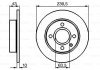 Диск тормозной BOSCH 0986478501 (фото 1)