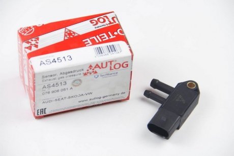 Датчик давления выхлопных газов VW Crafter 2.5TDI (сажевый фильтр) AUTLOG AS4513