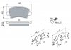 Колодки тормозные (задние) Land Rover Range Rover 11-/Volvo S80/V70 06- BOSCH 0986494213 (фото 5)