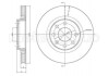 Диск тормозной (передний) Opel Astra F/Kadett E/Vectra A/B 89-/Daewoo Lanos 97- (256x24) CIFAM 800-166 (фото 1)