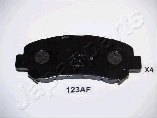 Колодки тормозные (передние) Nissan Rogue/Qashqai/X-Trail/Teana 07-13/Juke/Suzuki Kizashi 10- JAPANPARTS PA-123AF