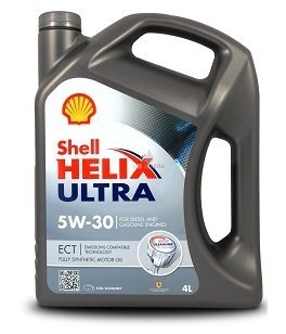 4л Helix Ultra ECT C3 5W-30 масло BMW LL-04, Porsche C30 SHELL 550042826