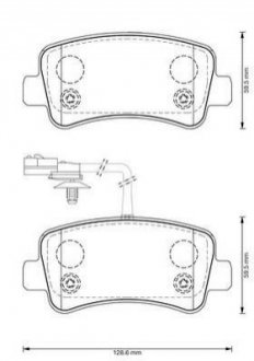 Колодки тормозные (задние) Renault Master III/Opel Movano B/Nissan NV400 10- Jurid 573359J