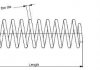 VW пружина підвіски передн.посилена! Passat,Audi A6 97- MONROE SP3254 (фото 1)
