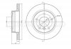 Диск тормозной (задний) BMW 3 (E36/E46) 95-05 (276x19) CIFAM 800-450C (фото 1)