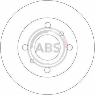 Диск тормозной (передний) Nissan Almera 00-06/Primera 90-99 (257x22) A.B.S. 16063