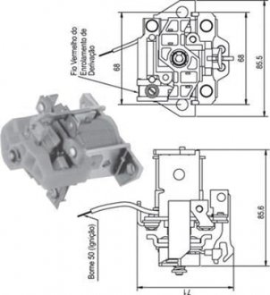 Соленоїд FIAT.CUMMINS - BOSCH [940113050336] MAGNETI MARELLI AME0336