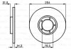 Диск тормозной (передний) Ford Transit 85-92 (254x14.3) BOSCH 0986478345 (фото 1)