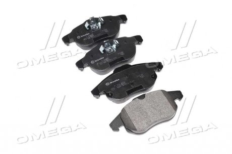 Колодки тормозные (передние) Opel Astra H/Vectra C/Zafira B 02-10/Chevrolet Matiz 05- BREMBO P 59 043