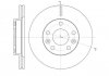 Диск тормозной (передний) Dacia Duster 10-/Renault Megane IV 15- (269x22.4) WOKING D61478.10 (фото 1)
