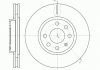 Диск тормозной (передний) Opel Combo 01-11/Corsa C 00-09/Meriva A 03-10 (260.5x24) WOKING D6611.10 (фото 1)