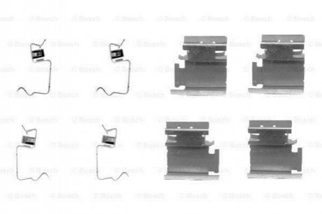 Комплект монтажный тормозных колодок BOSCH 1987474311 (фото 1)