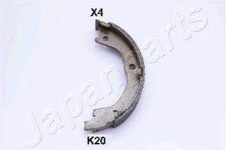 HYUNDAI гальмівні колодки ручного гальма Trajet JAPANPARTS GF-K20AF (фото 1)