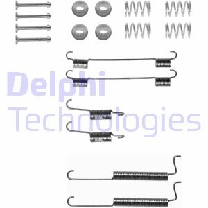 DAEWOO Р/к барабанних гальм. колодок Matiz CHERY QQ Delphi LY1292