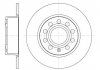 Гальмівний диск задн. A3/Altea/Beetle/Bora/Caddy (04-21) WOKING D6649.00 (фото 1)