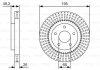 Диск гальмівний NISSAN Altima \'\'F \'\'2,5-3,5 \'\'06>> BOSCH 0986479T99 (фото 1)