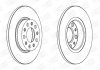 Диск тормозной (задний) Fiat 500X/Jeep Compass/Renegade 05- (278x12) CHAMPION 562301CH (фото 1)