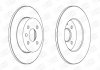 Диск тормозной (задний) Opel Combo 01-/Astra H/Meriva A 05-10 (264x10) CHAMPION 562254CH (фото 1)