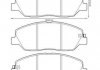 Колодки тормозные (передние) Hyundai Santa Fe II/III/Genesis 06-/Kia Sorento/Ssangyong Korando 09- Jurid 572607J (фото 1)