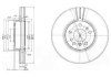 Диск гальмівний BMW X3(E83)/X5(E53) "F D=332mm "00-11 Delphi BG3628 (фото 1)