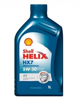 1л Helix HX7 5W-30 масло синтетичне SL/CF A3/B4 SHELL 550040006