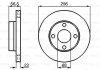 Диск гальмівний (передній) Audi 80 91-94 (256x22) (з вентиляцією) BOSCH 0986478550 (фото 1)