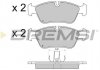 Колодки тормозные (передние) BMW 3 (E36/E46) 90- BREMSI BP2745 (фото 1)