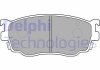 Колодки тормозные (передние) Mazda 323 F VI 01-04/Mazda 626 V 97-02/Premacy 99-05 Delphi LP1527 (фото 1)