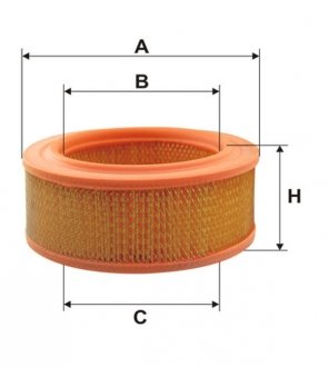 Фільтр повітряний /AR260 (WIX-FILTERS) WIX FILTERS 93334E