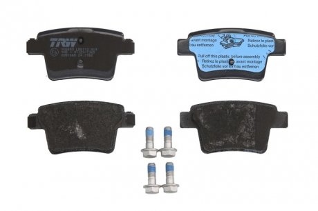 Колодки тормозные (задние) Ford Mondeo III 1.8-2.2 00-07 TRW GDB1665 (фото 1)