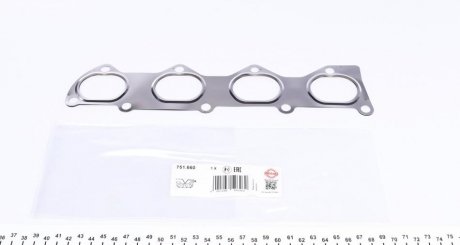 Прокладка коллектора выпускного Skoda Fabia II 1.6 07-14/ Rapid 1.6 12- ELRING 751660 (фото 1)