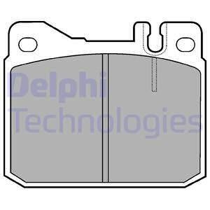 Колодки тормозные (передние/задние) MB S-class (W116/W123)/SL (R107/C107) 71-85 Delphi LP427