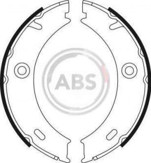 Колодки гальмівні задн. LT/W904/W909/W667 (95-21) A.B.S. 9022