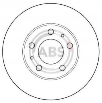 Диск тормозной (передний) Citroen Jumper/Fiat Ducato/Peugeot Boxer 1.4t 94- (280x24) A.B.S. 16291