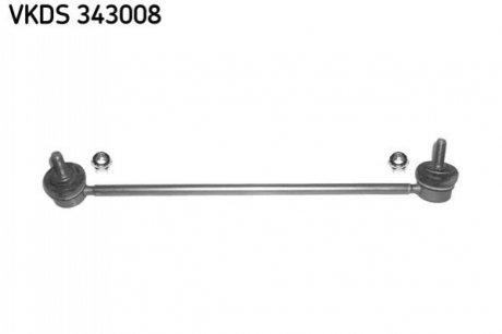 Тяга стабилизатора (переднего) (R) Citroen C3/Peugeot 207/208 05- SKF VKDS 343008