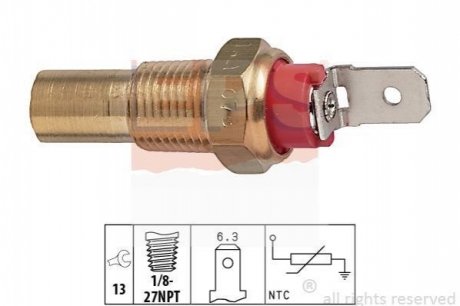 FORD датчик температури води 2.1D,2.3D 81-87 EPS 1.830.115