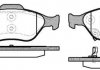 Колодки тормозные (передние) Toyota Yaris 1.0-1.4 05- WOKING P6663.12 (фото 1)