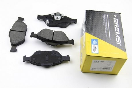 Колодки тормозные (передние) Toyota Yaris 1.0-1.4 05- BREMSI BP3255