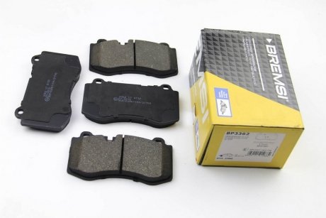 Гальмівні колодки перед. MB W221 05-13 (brembo) BREMSI BP3362