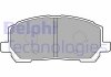 Колодки тормозные (передние) Lexus RX/Toyota Highlander 00-07 Delphi LP1908 (фото 1)