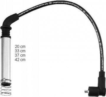 Провода зажигания Ford Fiesta 1.3 96-08 (к-кт) CHAMPION CLS091 (фото 1)