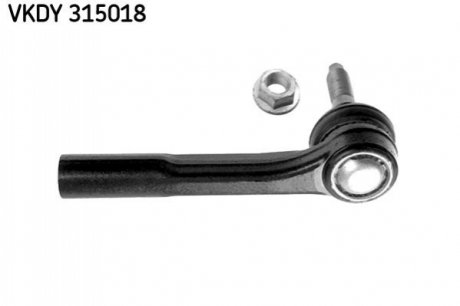 Наконечник тяги рулевой (L) Opel Vectra C 1.6-3.2 02- (L=135.5mm) SKF VKDY 315018 (фото 1)